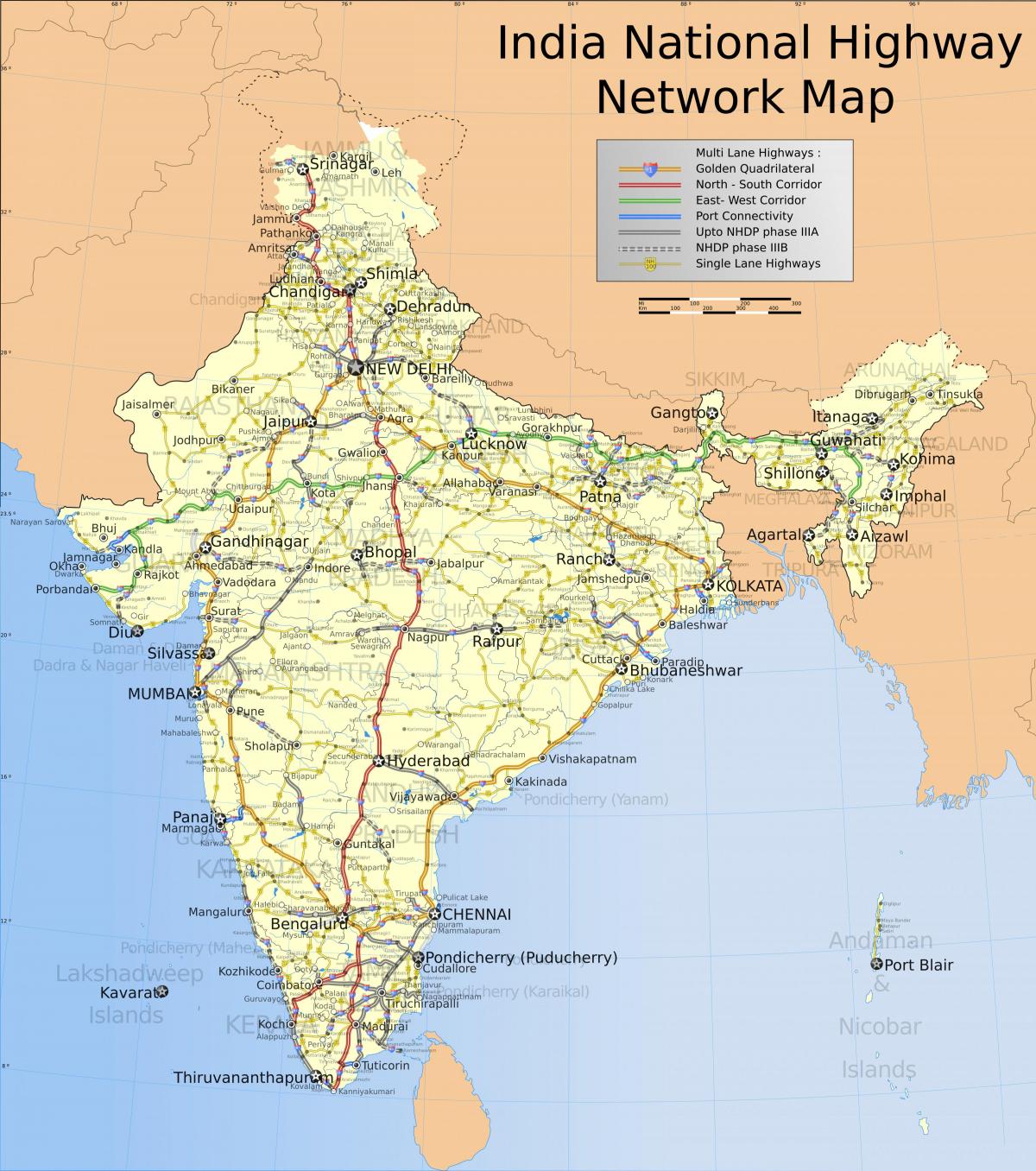 印度驾驶地图